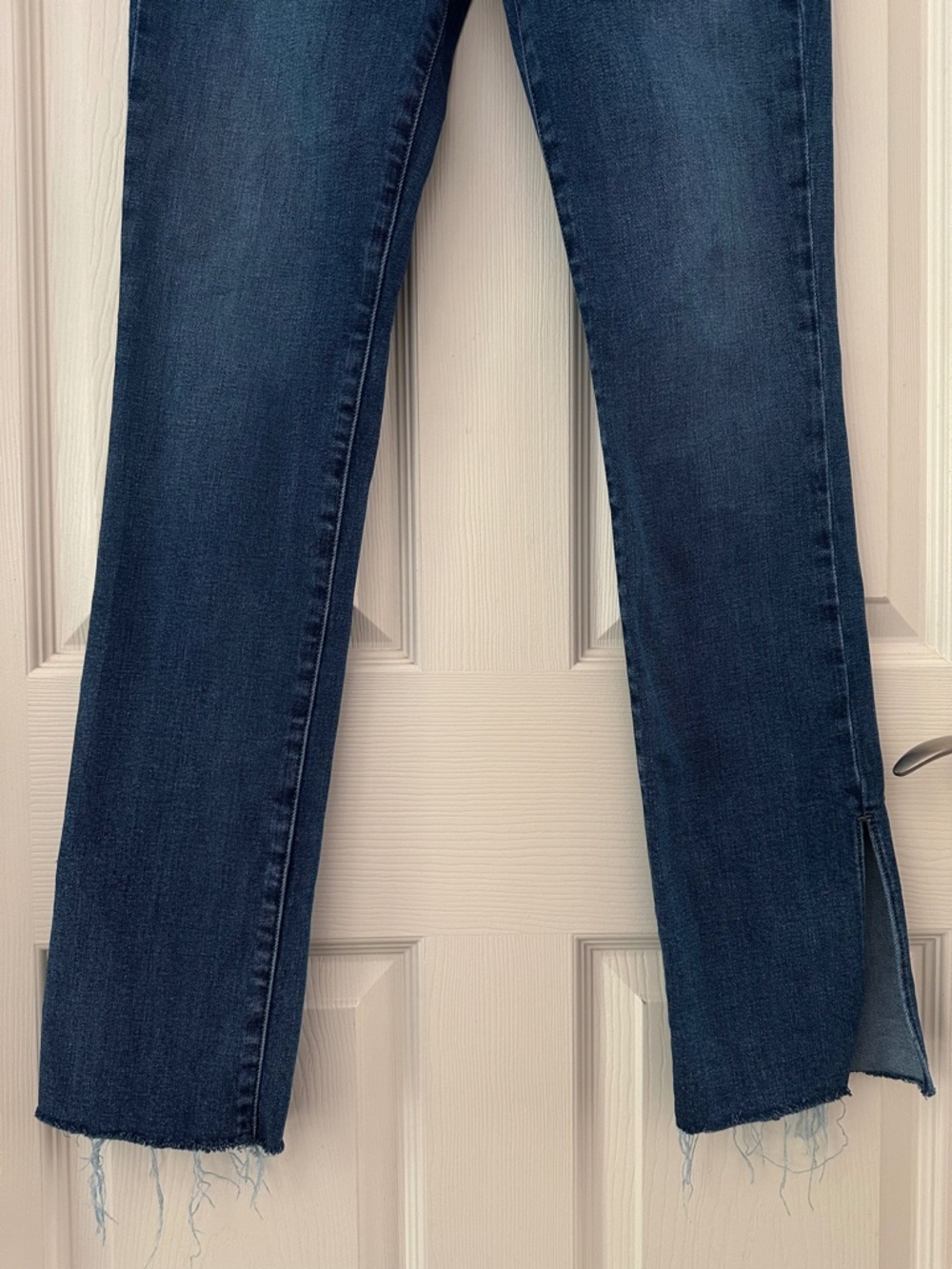 Favorite Daughter Valentina Shortie Jean Medium Indigo Blue Women’s 27 Petite - Picture 6 of 15